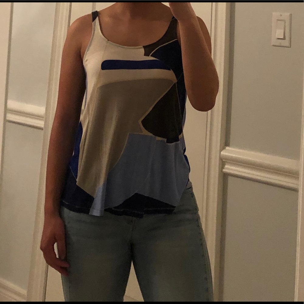 Wilfred Free Abstract Colour-Block Tank - Picture 3 of 5
